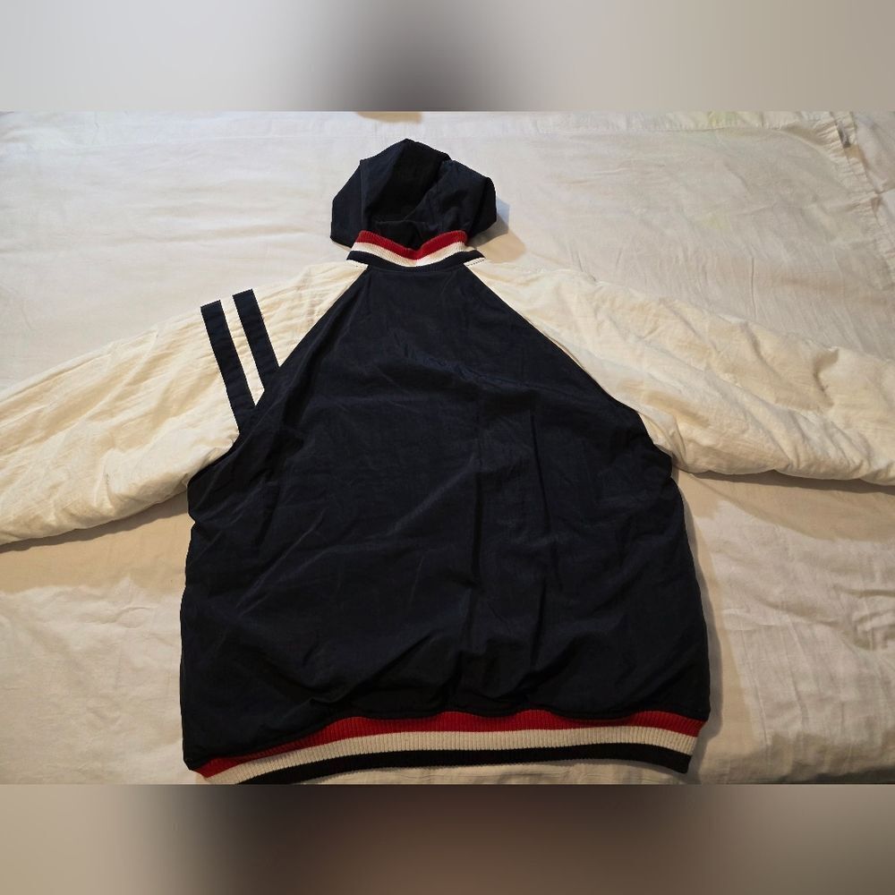 FILA Men's Black and White Hooded Jacket - Picture 6 of 6